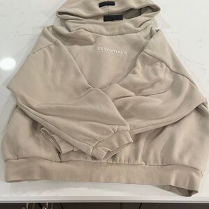 Essentials Sand-Toned Hoodie